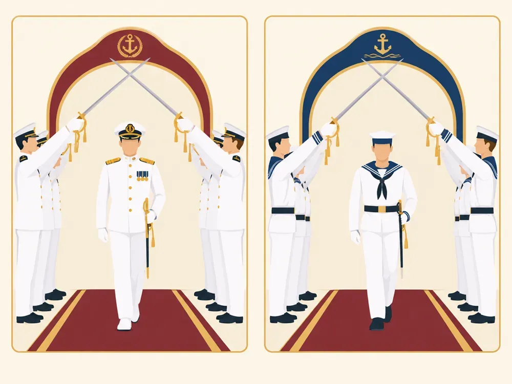 Perbedaan pedang pora dan hasta pora TNI AL