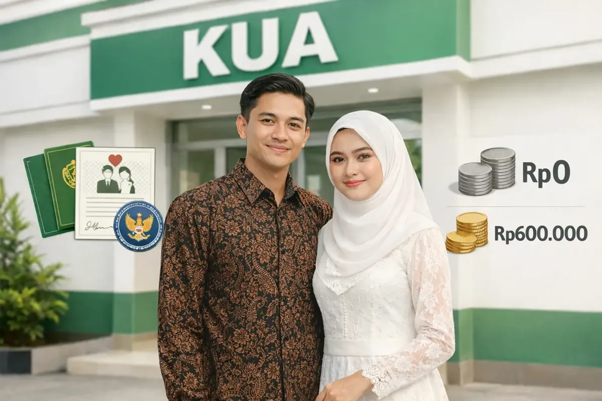 Biaya Nikah di KUA Ditanggung Siapa