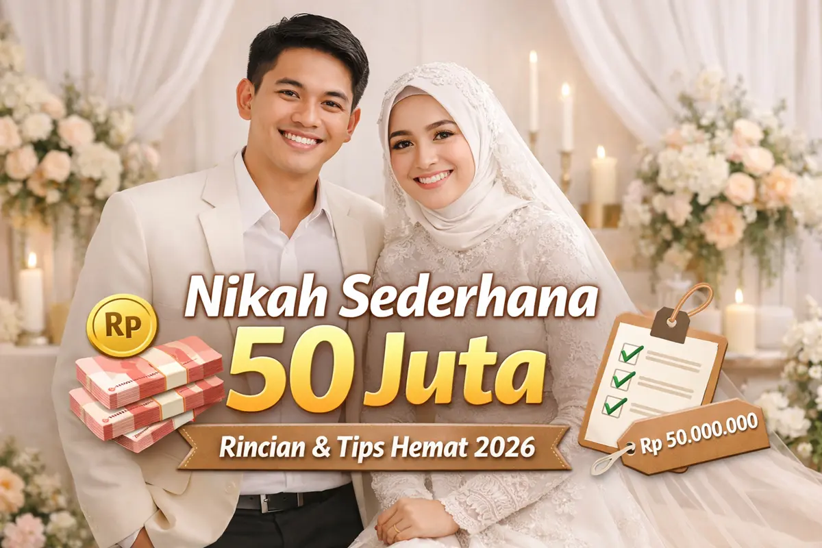 Rincian Biaya Nikah Sederhana 50 Juta