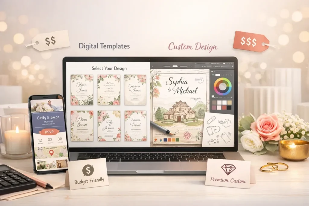 Paket Undangan Digital atau Custom Design Cek Mana yang Sesuai