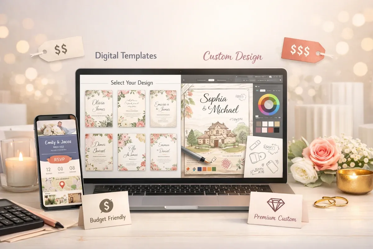 Paket Undangan Digital atau Custom Design Cek Mana yang Sesuai