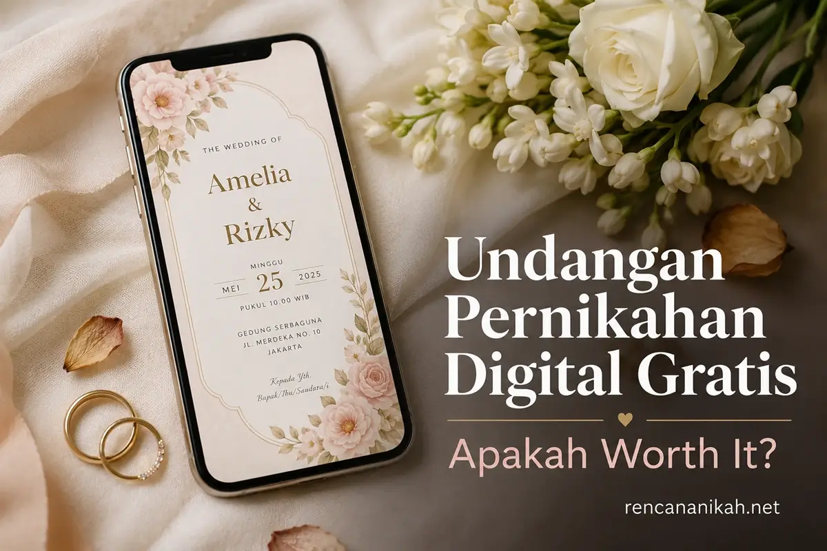 Undangan Pernikahan Digital Gratis Worth It