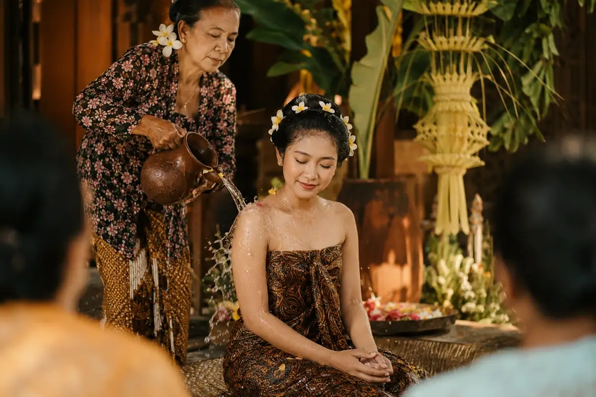 Prosesi Siraman Adat Jawa